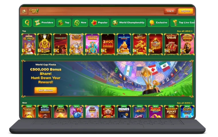 Green Luck register